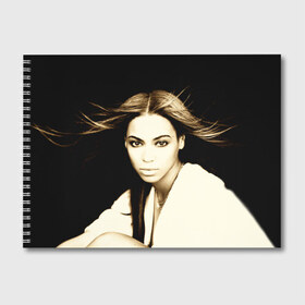 Альбом для рисования с принтом Beyonce в Екатеринбурге, 100% бумага
 | матовая бумага, плотность 200 мг. | Тематика изображения на принте: beyonce | бейонсе | музыка