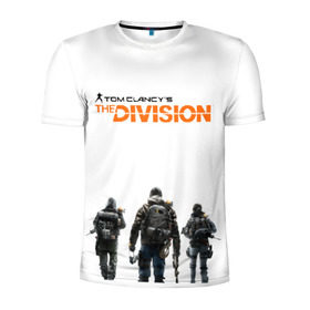 Мужская футболка 3D спортивная с принтом Tom Clancy`s The Division в Екатеринбурге, 100% полиэстер с улучшенными характеристиками | приталенный силуэт, круглая горловина, широкие плечи, сужается к линии бедра | division | tom clancys