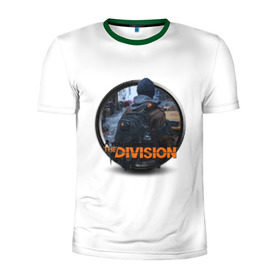 Мужская футболка 3D спортивная с принтом Tom Clancy`s The Division в Екатеринбурге, 100% полиэстер с улучшенными характеристиками | приталенный силуэт, круглая горловина, широкие плечи, сужается к линии бедра | Тематика изображения на принте: 