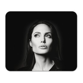 Коврик прямоугольный с принтом Анжелина Джоли в Екатеринбурге, натуральный каучук | размер 230 х 185 мм; запечатка лицевой стороны | angelina jolie | американская актриса | анжелина джоли | режиссёр | фотомодель | ценарист