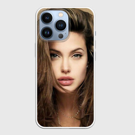 Чехол для iPhone 13 Pro с принтом Анжелина Джоли в Екатеринбурге,  |  | angelina jolie | американская актриса | анжелина джоли | режиссёр | фотомодель | ценарист