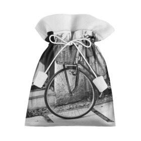 Подарочный 3D мешок с принтом Велосипед в Екатеринбурге, 100% полиэстер | Размер: 29*39 см | bike | байк | велосипед | италия | стиль