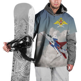 Накидка на куртку 3D с принтом Самолёт в Екатеринбурге, 100% полиэстер |  | Тематика изображения на принте: авиация | ввс | ввс россии | небо | самолёт