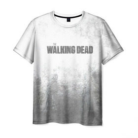 Мужская футболка 3D с принтом The Walking Dead в Екатеринбурге, 100% полиэфир | прямой крой, круглый вырез горловины, длина до линии бедер | the walking dead | кино | мертвецы | ужасы | ходячие