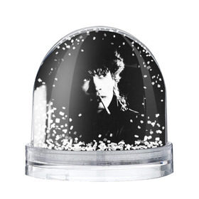 Снежный шар с принтом Цой в Екатеринбурге, Пластик | Изображение внутри шара печатается на глянцевой фотобумаге с двух сторон | цой