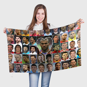 Флаг 3D с принтом Зинедин Зидан - лучший в Екатеринбурге, 100% полиэстер | плотность ткани — 95 г/м2, размер — 67 х 109 см. Принт наносится с одной стороны | zinedine zidane | зинедин зидан | лучшие футболисты | любимые игроки | самые крутые | сердце | футбол | я люблю