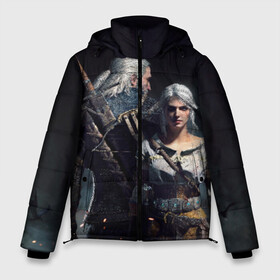 Мужская зимняя куртка 3D с принтом Geralt and Ciri в Екатеринбурге, верх — 100% полиэстер; подкладка — 100% полиэстер; утеплитель — 100% полиэстер | длина ниже бедра, свободный силуэт Оверсайз. Есть воротник-стойка, отстегивающийся капюшон и ветрозащитная планка. 

Боковые карманы с листочкой на кнопках и внутренний карман на молнии. | ciri | gerald | roach | wild hunt | witcher | ведьмак | ведьмы | геральд | дикая охота | йен | йеннифер | плотва | цири