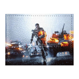 Обложка для студенческого билета с принтом Battlefield Multiplayer в Екатеринбурге, натуральная кожа | Размер: 11*8 см; Печать на всей внешней стороне | battlefield | армия | бой | война | игра | солдат