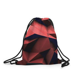 Рюкзак-мешок 3D с принтом Kicker в Екатеринбурге, 100% полиэстер | плотность ткани — 200 г/м2, размер — 35 х 45 см; лямки — толстые шнурки, застежка на шнуровке, без карманов и подкладки | абстракт | абстракции | иллюзия | прикольные | текстуры