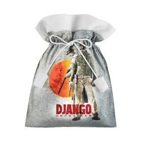 Подарочный 3D мешок с принтом Джанго 2 в Екатеринбурге, 100% полиэстер | Размер: 29*39 см | Тематика изображения на принте: django | unchained | ди каприо | квентин | тарантино