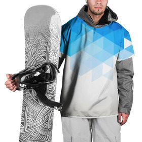 Накидка на куртку 3D с принтом Falling skies в Екатеринбурге, 100% полиэстер |  | Тематика изображения на принте: sky polygon