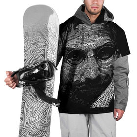 Накидка на куртку 3D с принтом Стив Джобс в Екатеринбурге, 100% полиэстер |  | apple | steve jobs | стив джобс