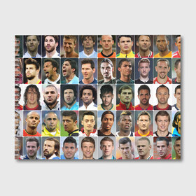 Альбом для рисования с принтом Лучшие футболисты в Екатеринбурге, 100% бумага
 | матовая бумага, плотность 200 мг. | великие | звёзды | знаменитости | игроки | легендарные | лучшие | самые крутые | футбол | футболисты | элита