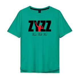 Мужская футболка хлопок Oversize с принтом Zyzz в Екатеринбурге, 100% хлопок | свободный крой, круглый ворот, “спинка” длиннее передней части | bodybuilding | zyzz | бодибилдинг | зиз | качок | мышцы
