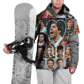 Накидка на куртку 3D с принтом Луис Суарес - лучший в Екатеринбурге, 100% полиэстер |  | Тематика изображения на принте: luis suarez | аргентина | барса | барселона | луис суарес | лучшие футболисты | любимый игрок | мой любимец | самый крутой | сердце | футбол | я люблю