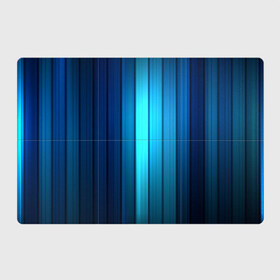 Магнитный плакат 3Х2 с принтом Blue lines в Екатеринбурге, Полимерный материал с магнитным слоем | 6 деталей размером 9*9 см | абстракт lines blue