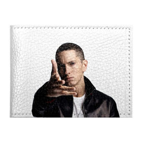 Обложка для студенческого билета с принтом Eminem в Екатеринбурге, натуральная кожа | Размер: 11*8 см; Печать на всей внешней стороне | eminem | music | rap | usa | музыка | рэп | сша | эминем