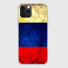 Чехол для iPhone 12 Pro Max с принтом Триколор в Екатеринбурге, Силикон |  | new | краска | патриот | прикольные | русский | триколор