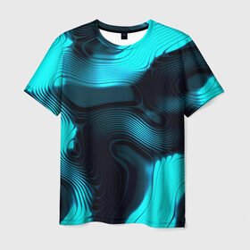 Мужская футболка 3D с принтом Lullaby в Екатеринбурге, 100% полиэфир | прямой крой, круглый вырез горловины, длина до линии бедер | абстракт | абстракции | иллюзия | прикольные | текстуры