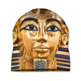 Шапка 3D с принтом Фараон в Екатеринбурге, 100% полиэстер | универсальный размер, печать по всей поверхности изделия | египет | фараон