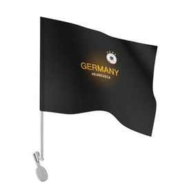 Флаг для автомобиля с принтом Сборная Германии 2016 в Екатеринбурге, 100% полиэстер | Размер: 30*21 см | germany
