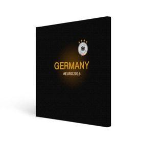 Холст квадратный с принтом Сборная Германии 2016 в Екатеринбурге, 100% ПВХ |  | Тематика изображения на принте: germany