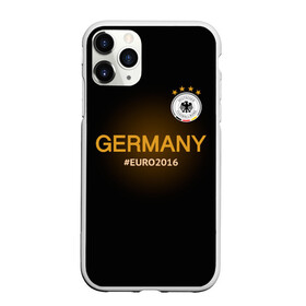 Чехол для iPhone 11 Pro матовый с принтом Сборная Германии 2016 в Екатеринбурге, Силикон |  | germany