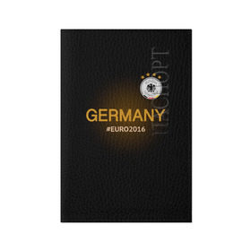 Обложка для паспорта матовая кожа с принтом Сборная Германии 2016 в Екатеринбурге, натуральная матовая кожа | размер 19,3 х 13,7 см; прозрачные пластиковые крепления | germany