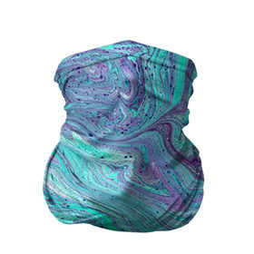 Бандана-труба 3D с принтом Смесь красок в Екатеринбурге, 100% полиэстер, ткань с особыми свойствами — Activecool | плотность 150‒180 г/м2; хорошо тянется, но сохраняет форму | абстракция | краска | масло | творчество | цвет