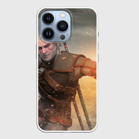 Чехол для iPhone 13 Pro с принтом Igni в Екатеринбурге,  |  | gerald | wild hunt | witcher | ведьмак | геральд | дикая охота