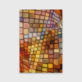 Обложка для паспорта матовая кожа с принтом Мозаика в Екатеринбурге, натуральная матовая кожа | размер 19,3 х 13,7 см; прозрачные пластиковые крепления | арт | дизайн | искусство | композиция | краски | мозаика | пазл | цветные камешки