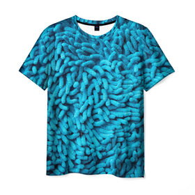 Мужская футболка 3D с принтом Пушистик в Екатеринбурге, 100% полиэфир | прямой крой, круглый вырез горловины, длина до линии бедер | Тематика изображения на принте: ковёр | ковролин | комфорт | палас | пушистик | тепло