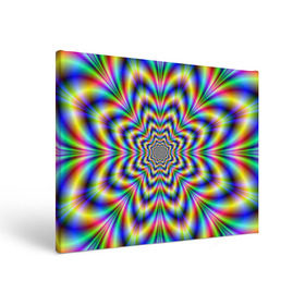Холст прямоугольный с принтом Красочная иллюзия в Екатеринбурге, 100% ПВХ |  | гипноз | движение | красочный фон | обман зрения | оптическая иллюзия | погружение | текстура | фокус