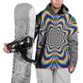 Накидка на куртку 3D с принтом Красочная иллюзия в Екатеринбурге, 100% полиэстер |  | Тематика изображения на принте: гипноз | движение | красочный фон | обман зрения | оптическая иллюзия | погружение | текстура | фокус