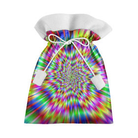 Подарочный 3D мешок с принтом Спектральная иллюзия в Екатеринбурге, 100% полиэстер | Размер: 29*39 см | взрыв | гипноз | движение | краски | красочный фон | обман зрения | оптическая иллюзия | погружение | текстура | фокус | цветовой спектр