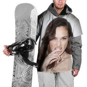 Накидка на куртку 3D с принтом Галь Гадот в Екатеринбурге, 100% полиэстер |  | gal gadot | израильская актриса