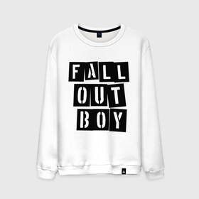 Мужской свитшот хлопок с принтом Fall out boy в Екатеринбурге, 100% хлопок |  | fall out boy