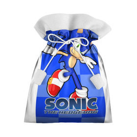 Подарочный 3D мешок с принтом Sonic The-Hedgehog в Екатеринбурге, 100% полиэстер | Размер: 29*39 см | Тематика изображения на принте: sega sonic