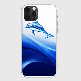 Чехол для iPhone 12 Pro Max с принтом Дельфин в Екатеринбурге, Силикон |  | Тематика изображения на принте: дельфин | море | рыбка