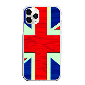 Чехол для iPhone 11 Pro матовый с принтом Англия в Екатеринбурге, Силикон |  | англия | модные | популярные | прикольные | стена | флаг