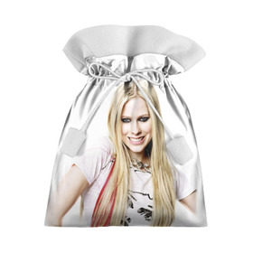 Подарочный 3D мешок с принтом Аврил Лавин в Екатеринбурге, 100% полиэстер | Размер: 29*39 см | avril lavigne | аврил лавин | автор исполнитель | дизайнер и актриса | канадская | певица