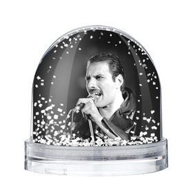 Снежный шар с принтом Фредди Меркьюри в Екатеринбурге, Пластик | Изображение внутри шара печатается на глянцевой фотобумаге с двух сторон | freddie mercury | queen. | автор песен | британский | вокалист | певец | рок группа | фредди меркьюри