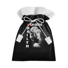 Подарочный 3D мешок с принтом Мерилин Монро в Екатеринбурге, 100% полиэстер | Размер: 29*39 см | Тематика изображения на принте: marilyn monroe | кинозвезда | мерилин монро