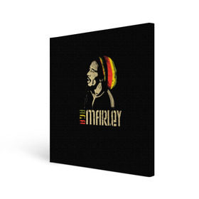 Холст квадратный с принтом Bob Marley в Екатеринбурге, 100% ПВХ |  | Тематика изображения на принте: bob marley | боб марли | музыка | регги | ямайка