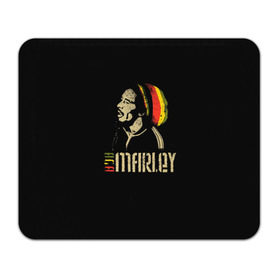 Коврик прямоугольный с принтом Bob Marley в Екатеринбурге, натуральный каучук | размер 230 х 185 мм; запечатка лицевой стороны | bob marley | боб марли | музыка | регги | ямайка