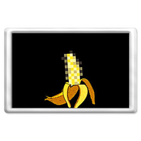 Магнит 45*70 с принтом Банан 18+ в Екатеринбурге, Пластик | Размер: 78*52 мм; Размер печати: 70*45 | Тематика изображения на принте: банан | большой банан | ххх