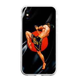 Чехол для iPhone XS Max матовый с принтом Muay thai 4 в Екатеринбурге, Силикон | Область печати: задняя сторона чехла, без боковых панелей | Тематика изображения на принте: muay thai