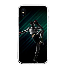 Чехол для iPhone XS Max матовый с принтом Muay thai 6 в Екатеринбурге, Силикон | Область печати: задняя сторона чехла, без боковых панелей | muay thai