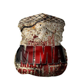 Бандана-труба 3D с принтом MMA в Екатеринбурге, 100% полиэстер, ткань с особыми свойствами — Activecool | плотность 150‒180 г/м2; хорошо тянется, но сохраняет форму | judo | mma | ufc | борьба | единоборства