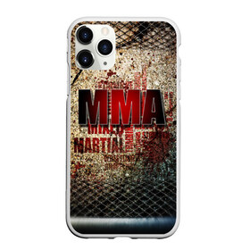 Чехол для iPhone 11 Pro матовый с принтом MMA в Екатеринбурге, Силикон |  | judo | mma | ufc | борьба | единоборства